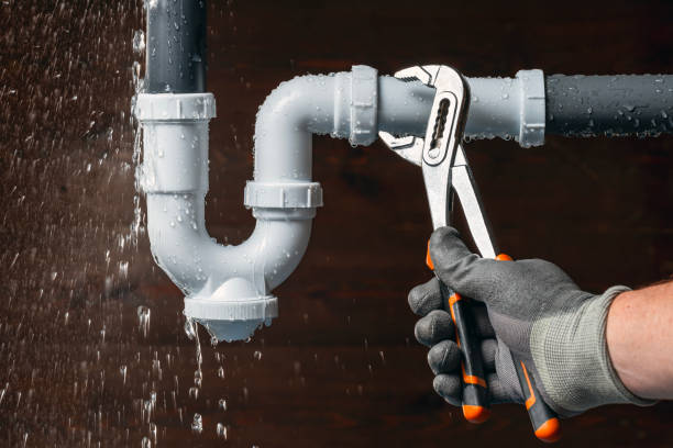Professional Sewer Line Repair technician working in Rye, NY